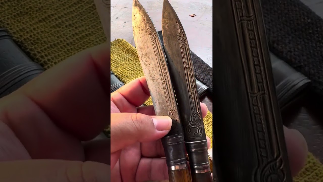 Ep.61มีดหมอหลวงพ่อเดิม วัดหนองโพวิธีการแยกช่างระหว่าง  ลายน้องสิงห์ช่างสอนและลายน้องสิงห์ช่างฉิม ￼￼￼