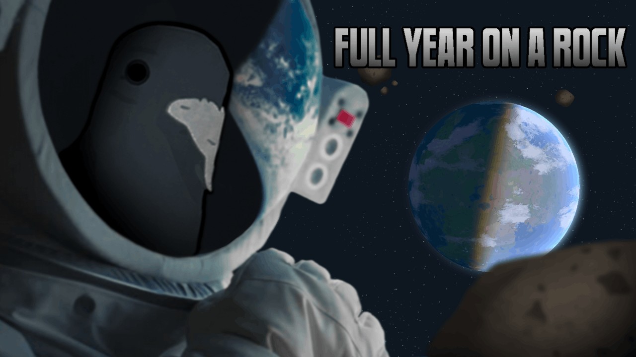 I Survived 1 Year on a Barren Asteroid in RimWorld... Barely