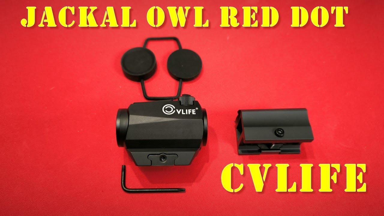 Gear - CVLife JackalOwl shake-awake red dot sight 2 MOA [French]