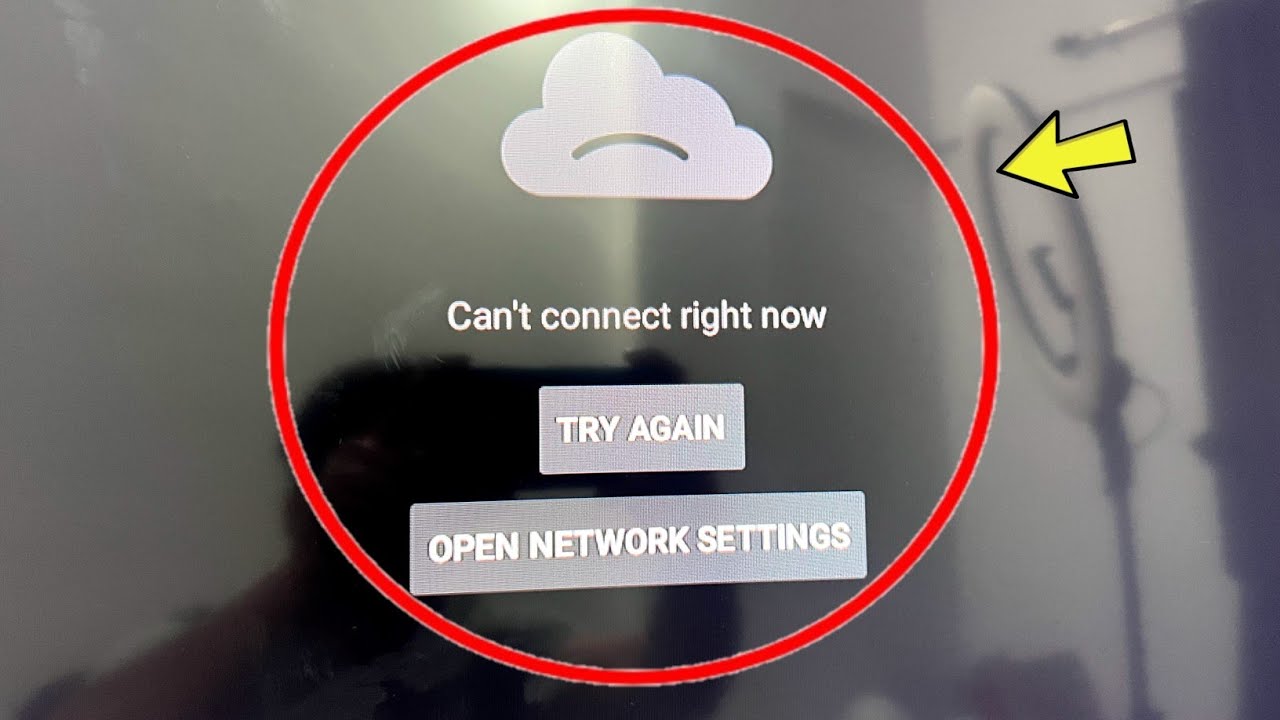 Smart TV | Не удаётся подключиться прямо сейчас. Проблема в Google TV