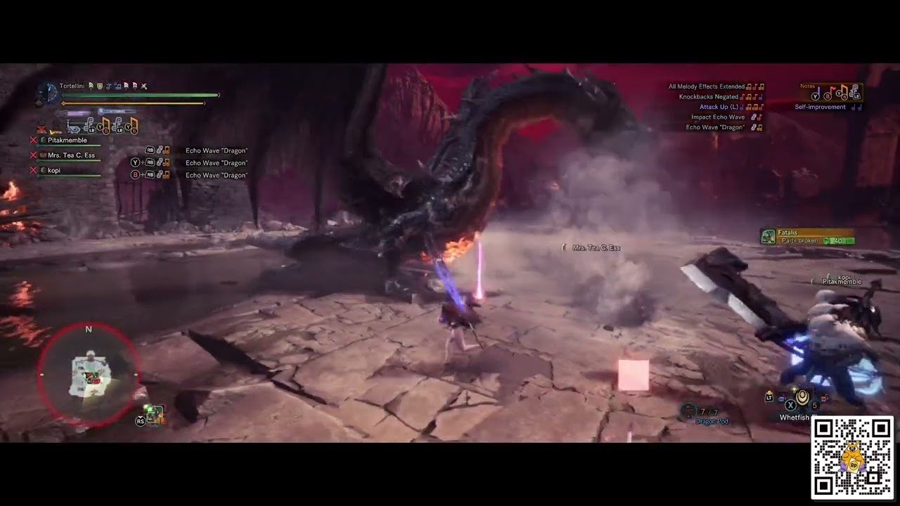 Monster Hunter World : IB - Fade to Black (Fatalis) - 1 HH 3 GS 4'46''18