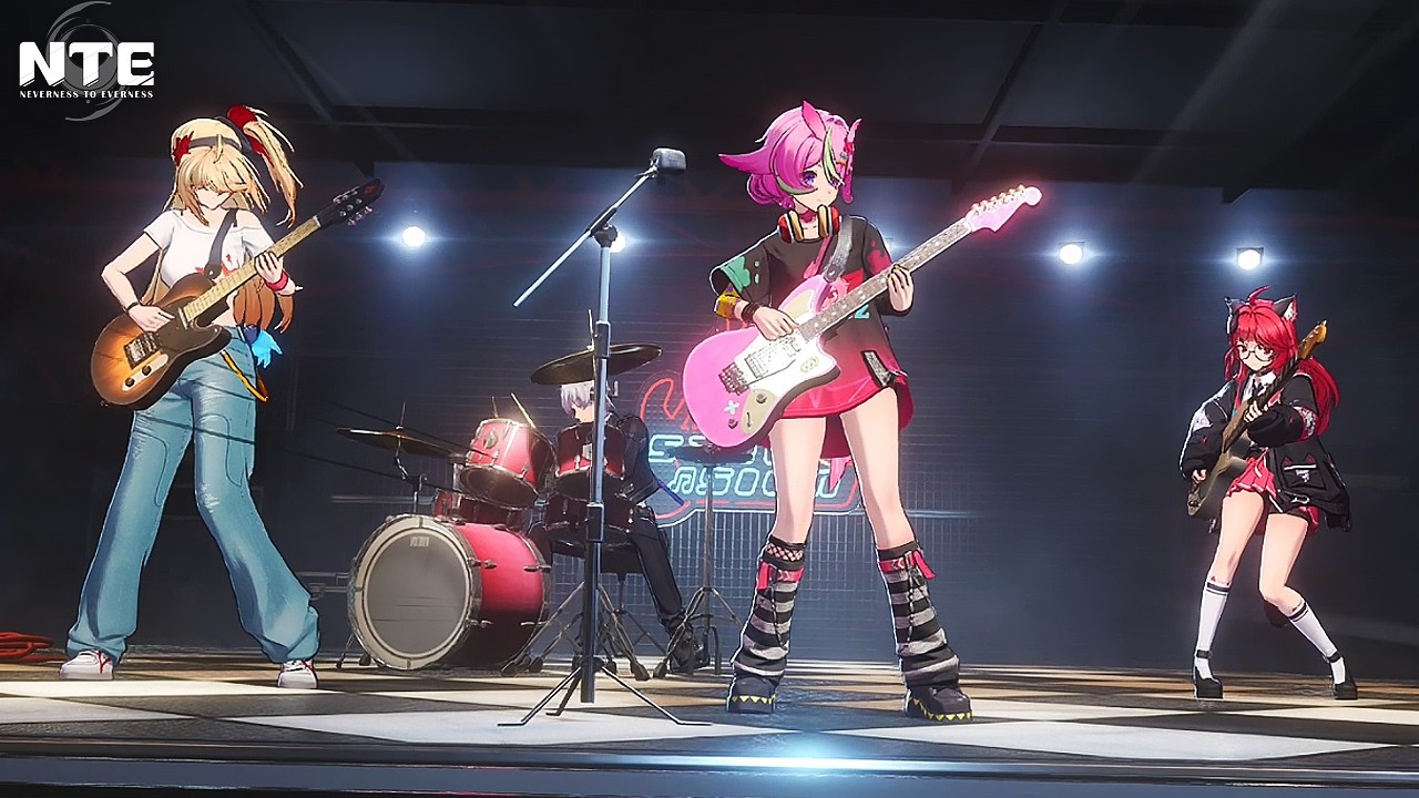 Akane Saves Haniel's Band Performance Cutscene | Neverness To Everness NTE Global Launch Version 1.0