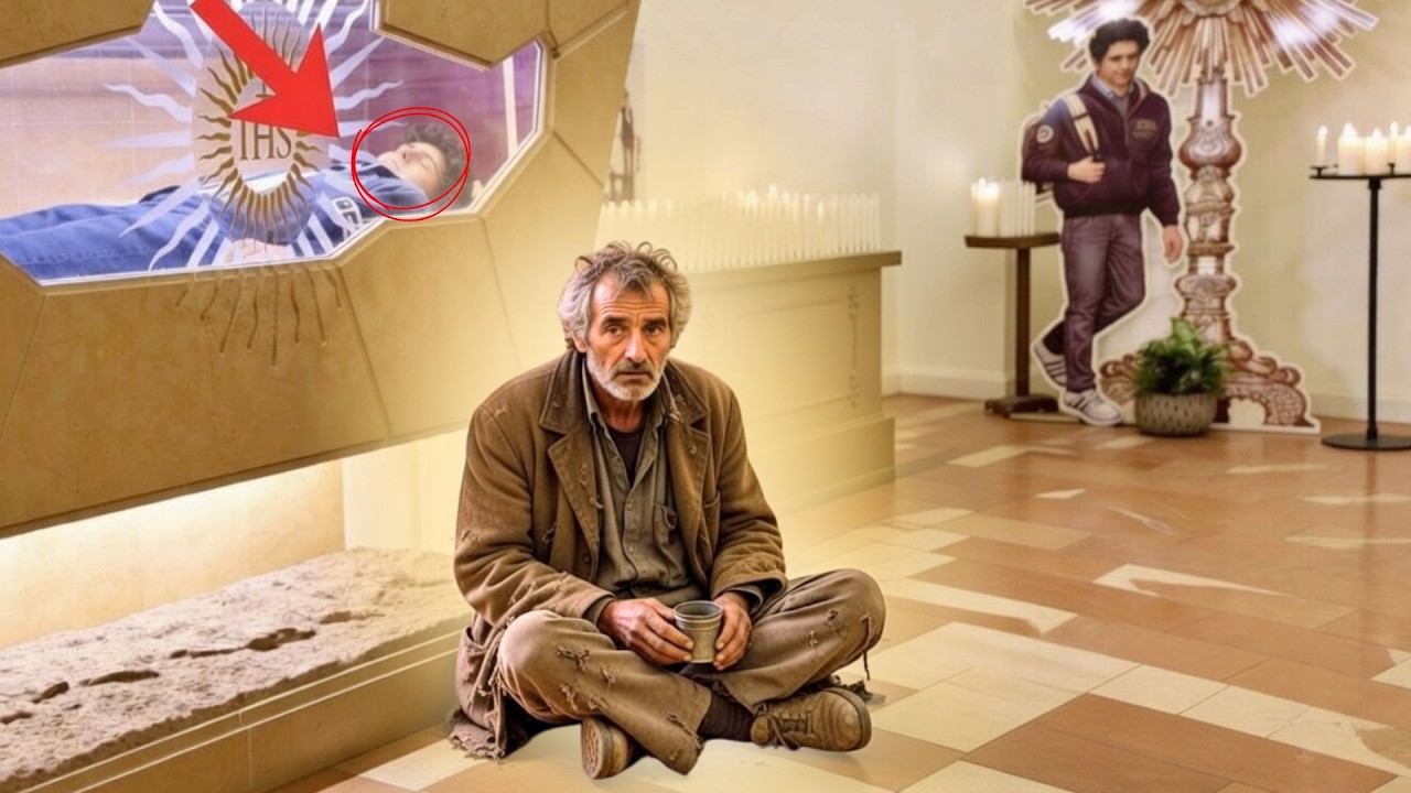 Il mendicante che mio figlio Carlo Acutis aiutò visitò la sua tomba… e uscì in lacrime