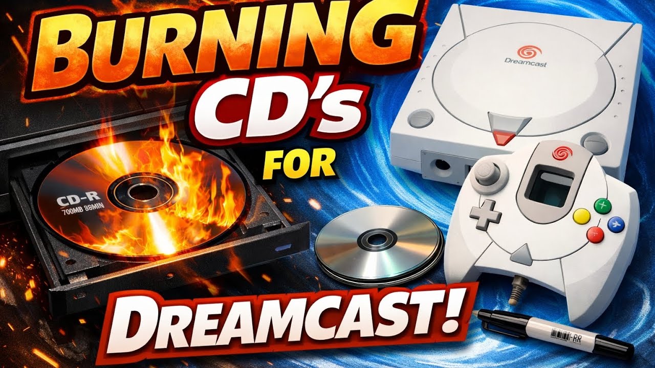 How To Burn CD's Into CDI Format On Sega Dreamcast!
