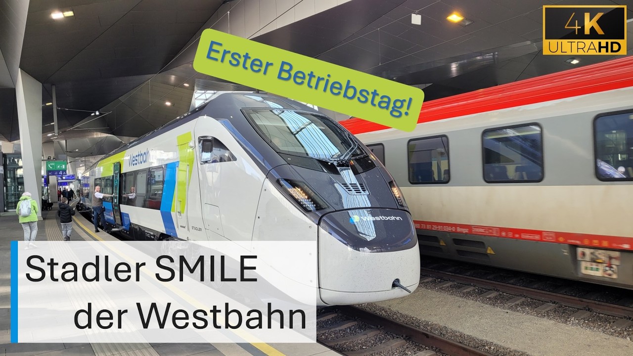 Der neue Stadler SMILE der Westbahn auf der S&uuml;dstrecke | Reisebericht