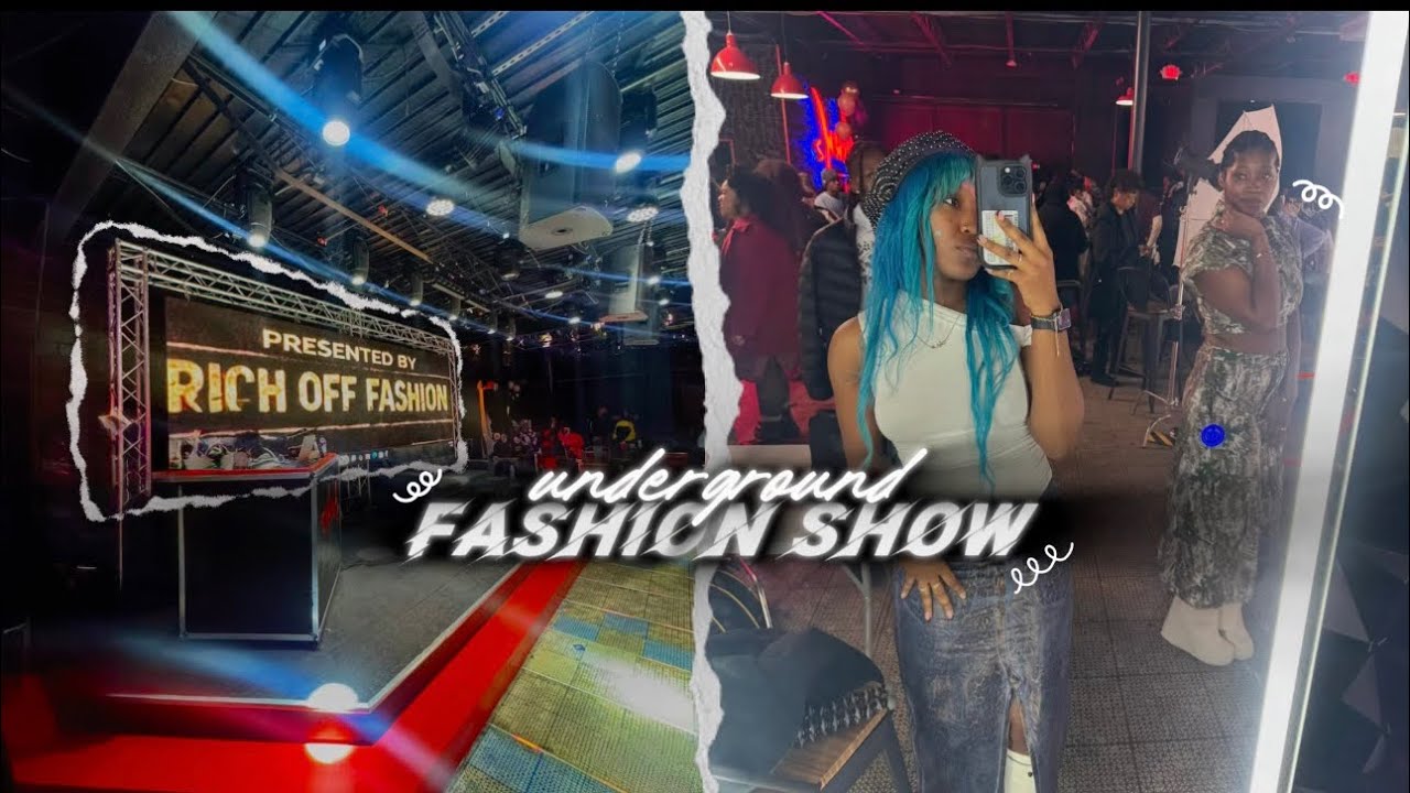I WENT TO AN UNDERGROUND FASHION SHOW 👀|INTERVIEWS|STYLE|VIBES👠📸