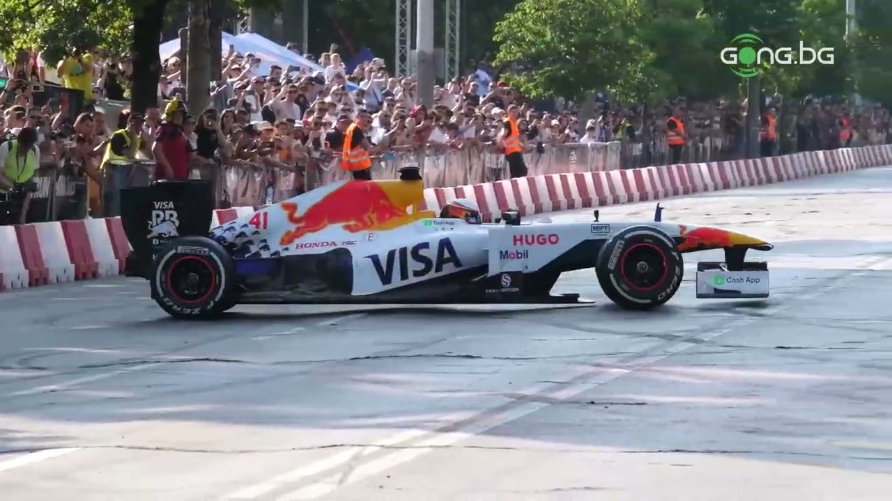 Голямо шоу на Red Bull Showrun Sofia