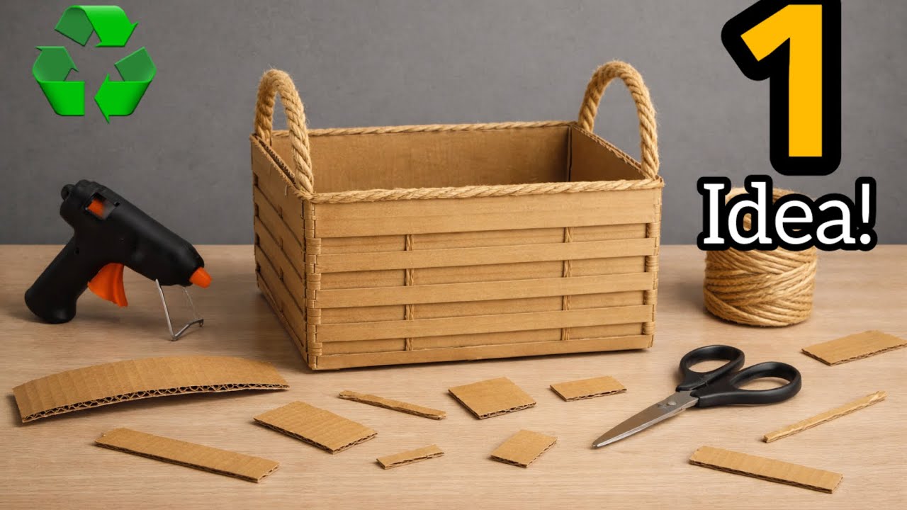 Super Beautiful but Low-Cost!😱1 Best DIY Space-Saving Craft Ideas from WasteMaterial ♻️😱