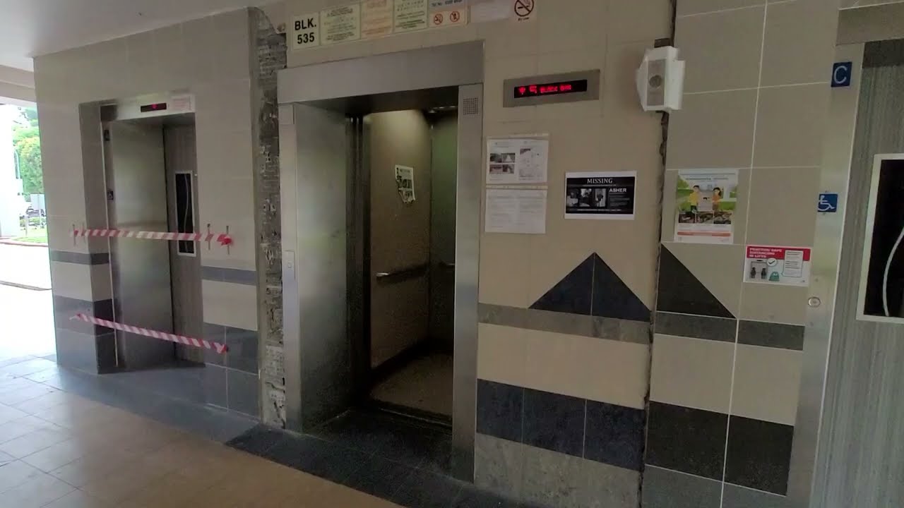 EM-Fujitec lifts - Blks 535 and 534 Bedok North