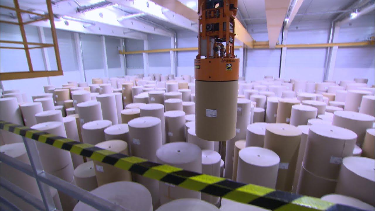 Demag Case study | Demag cranes for roll handling