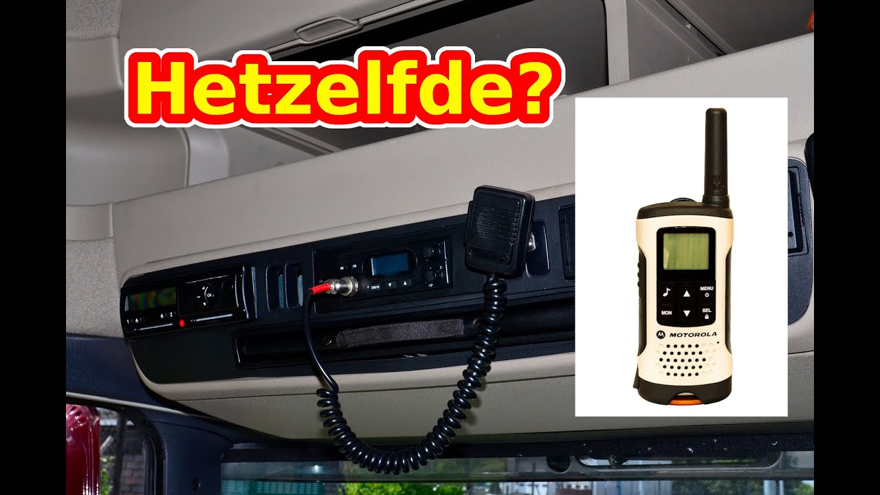 Is CB & PMR446 hetzelfde?