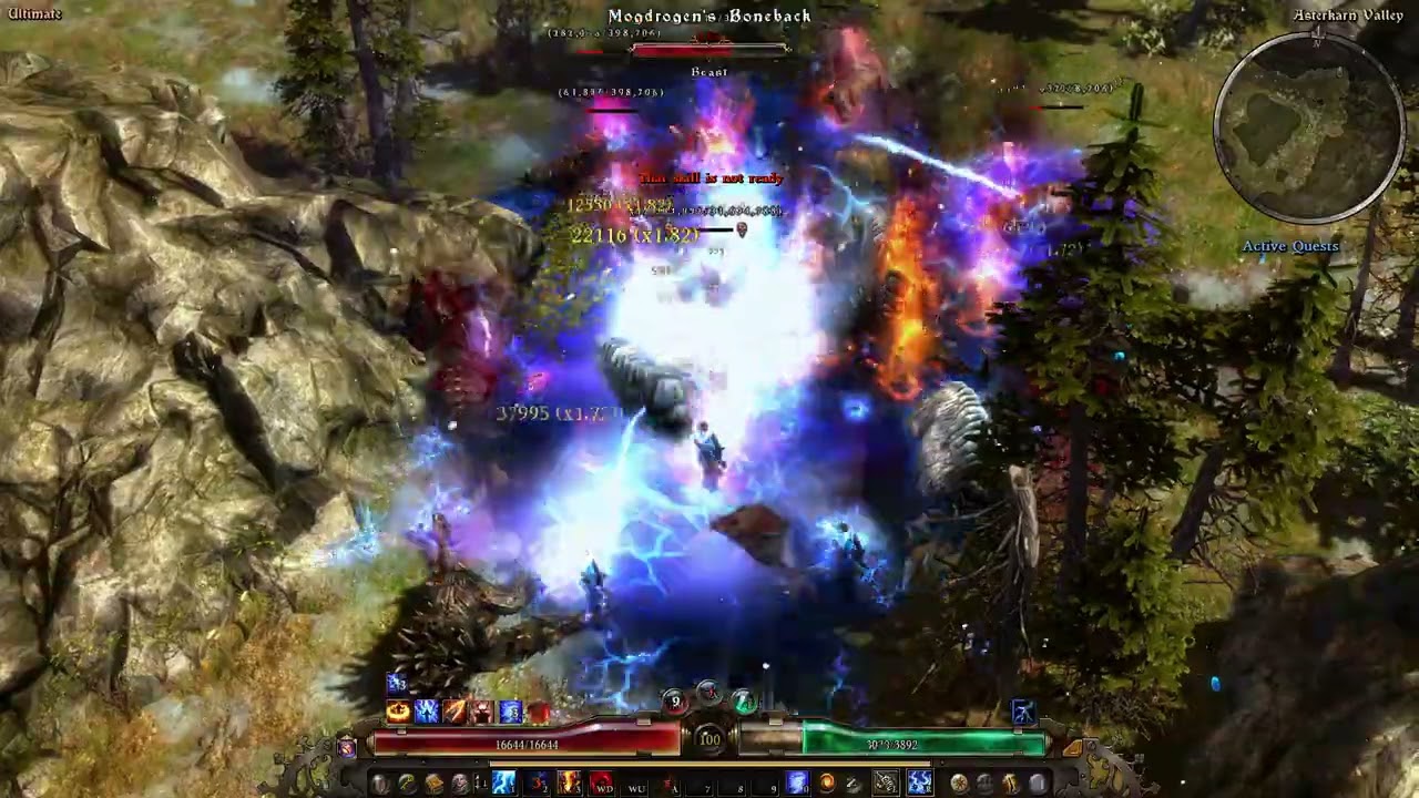 Elementalist VS Avatar of Mogdrogen