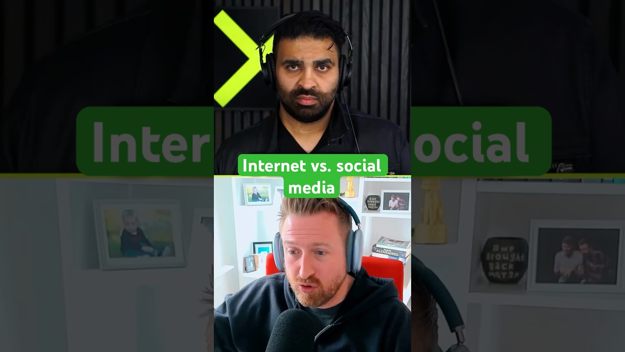 Separating the internet from social media