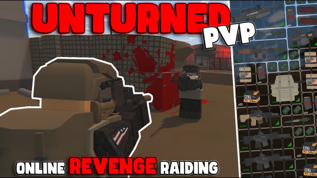 Most SATISFYING REVENGE on STACKED GROUP  - Unturned Survival PvP