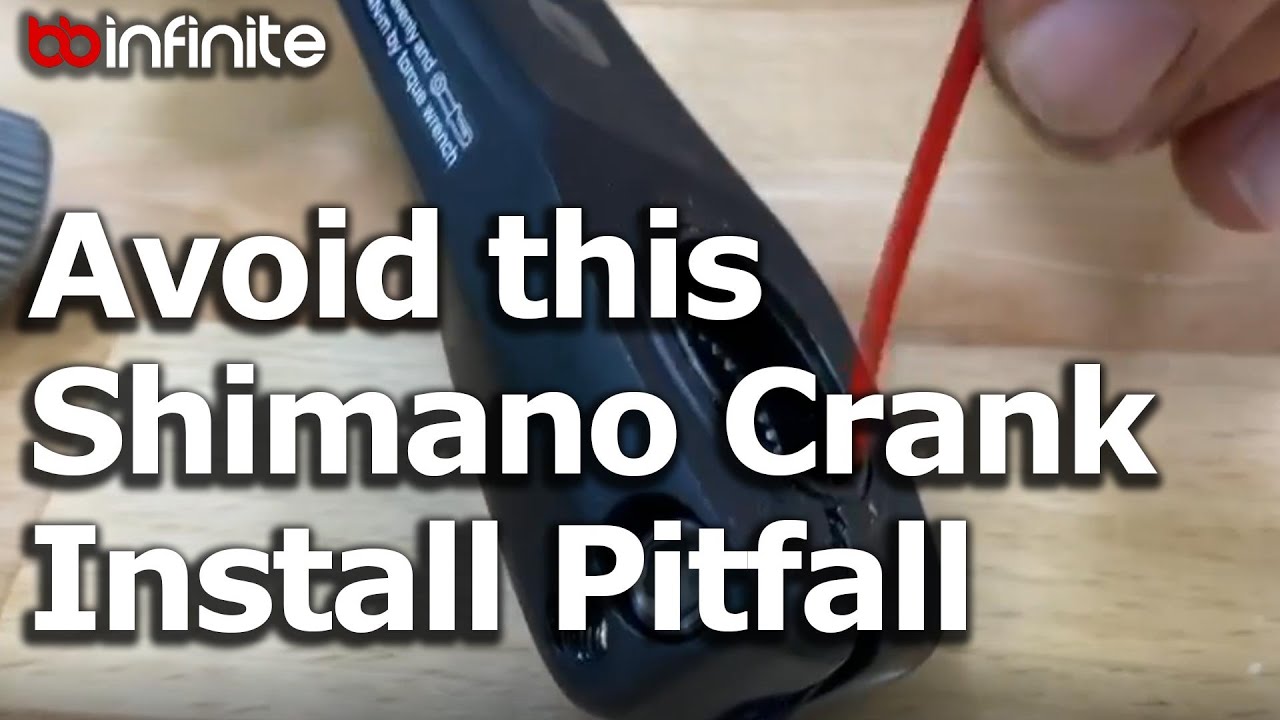 Избегайте этой распространенной ошибки при установке шатунов Shimano
