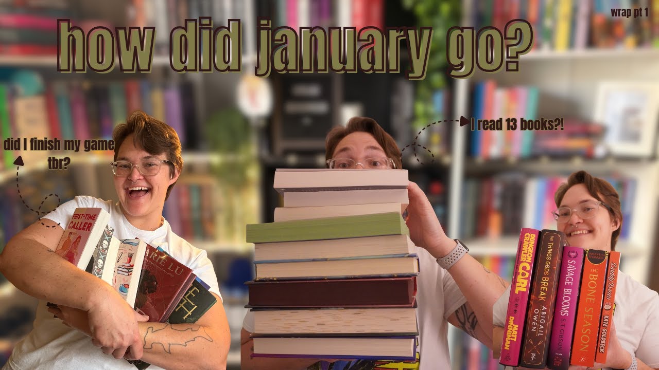 candyland tbr game results | january reading wrap up