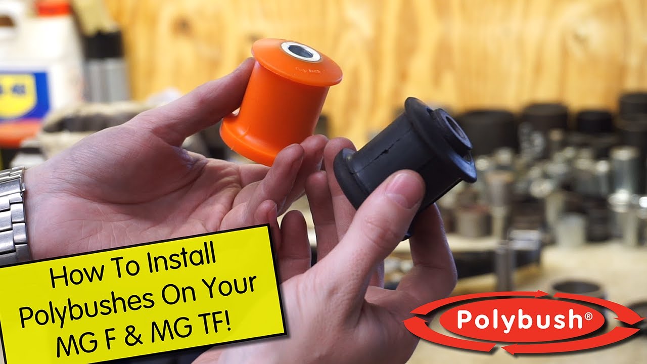 Polybush A MG F & TF, Front Lower Arm - Installation Guide