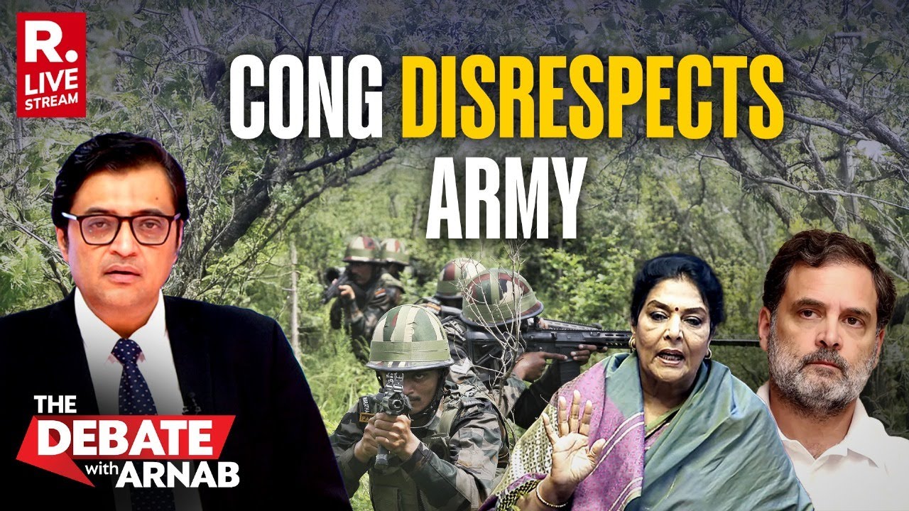 Debate With Arnab LIVE: Renuka Chowdhury Makes Disrespectful Comments On Army