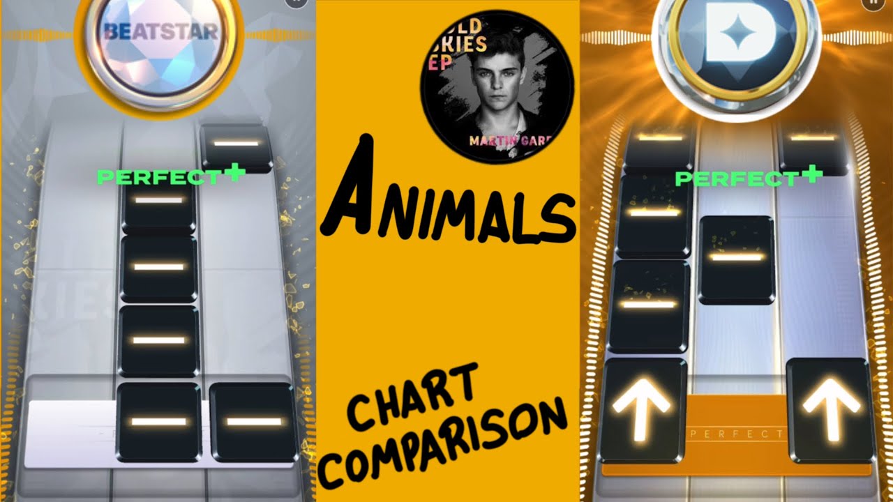 [Beatstar] Animals - Martin Garrix // Chart Comparison (Standard and Deluxe)
