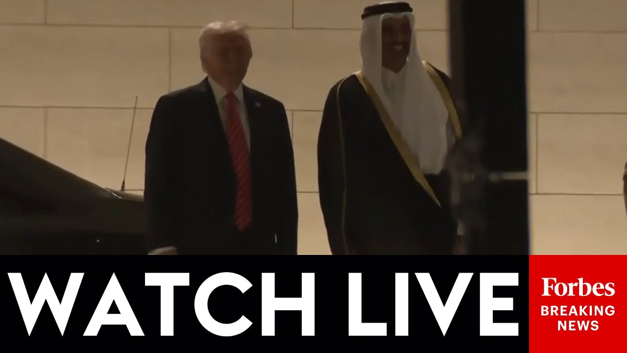 WATCH LIVE: President Trump Attends Qatar State Dinner At Lusail Palace In Lusail, Qatar