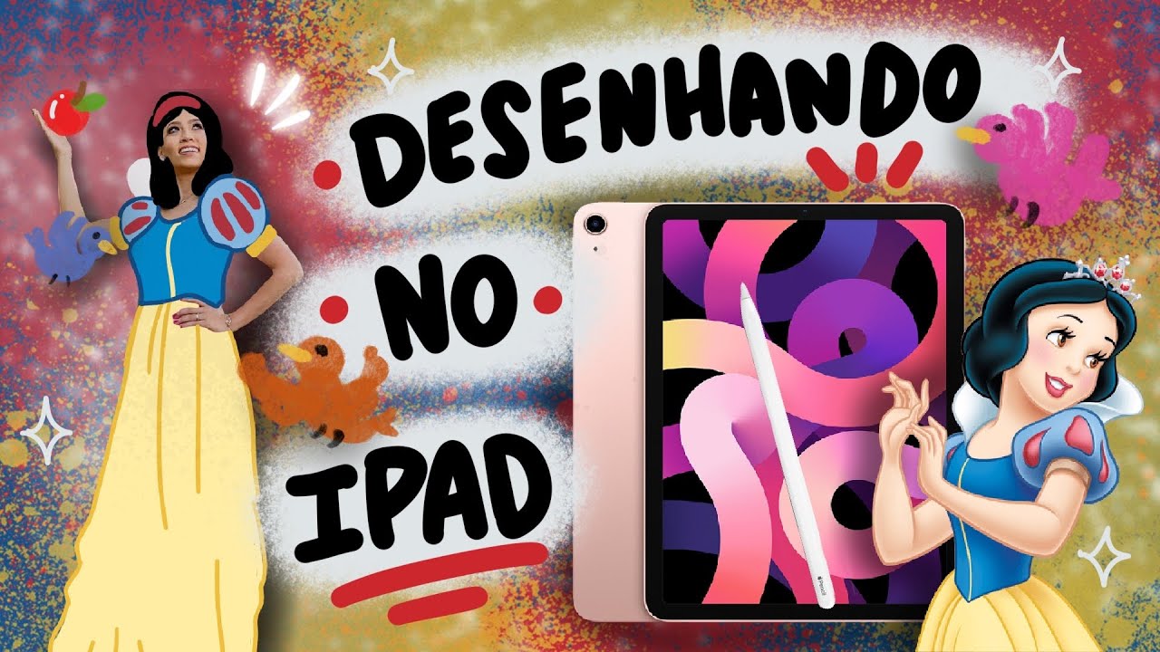 Desenhando no meu novo IPAD air 2020 + Unboxing | Karol Stefanini