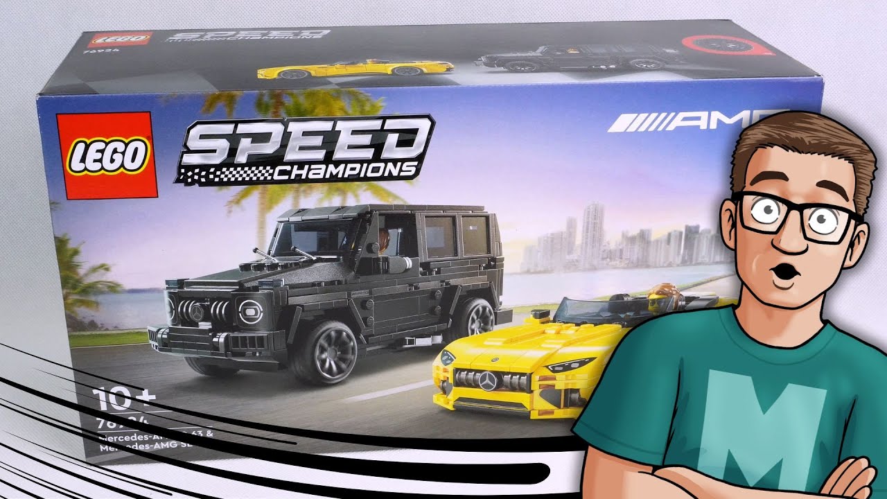 MERCEDESY AMG 🏁 LEGO SPEED CHAMPIONS 76924 / RECENZJA