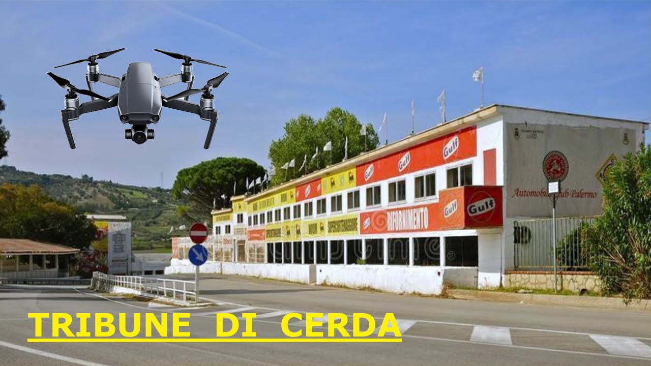 Tribune Targa Florio Cerda (PA) Sicily drone 4k