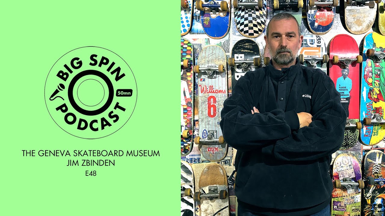 THE GENEVA SKATEBOARD MUSEUM & JiM ZBINDEN : anecdotes, histoires & d&eacute;vouement