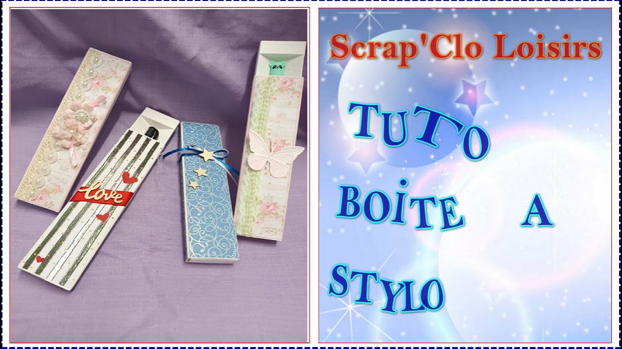 267 Tuto boîtes à stylos inspirées par Marie-Thérèse @Marie-Thérèse scrap, crochet et récup .