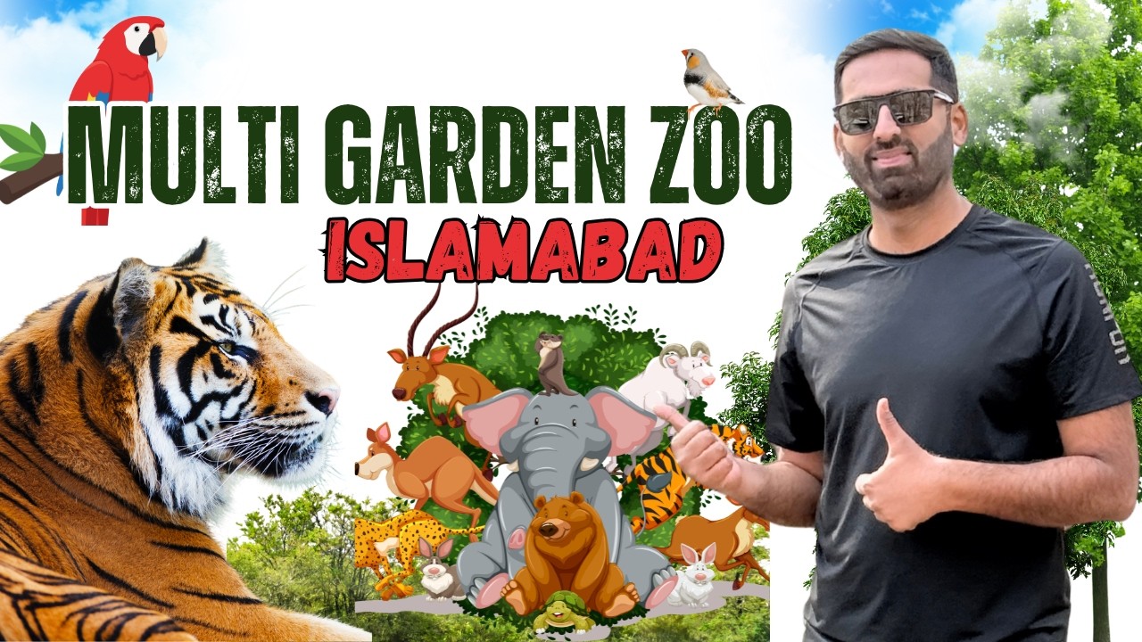 Multi Garden Zoo Islamabad B-17 | Multi Zoo in B-17 Islamabad | اسلام آباد کا نیا چڑیاگھر #zoo 
