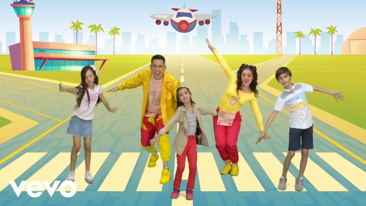 Los Meñiques De La Casa - Juega con el avioncito - Official Music Video