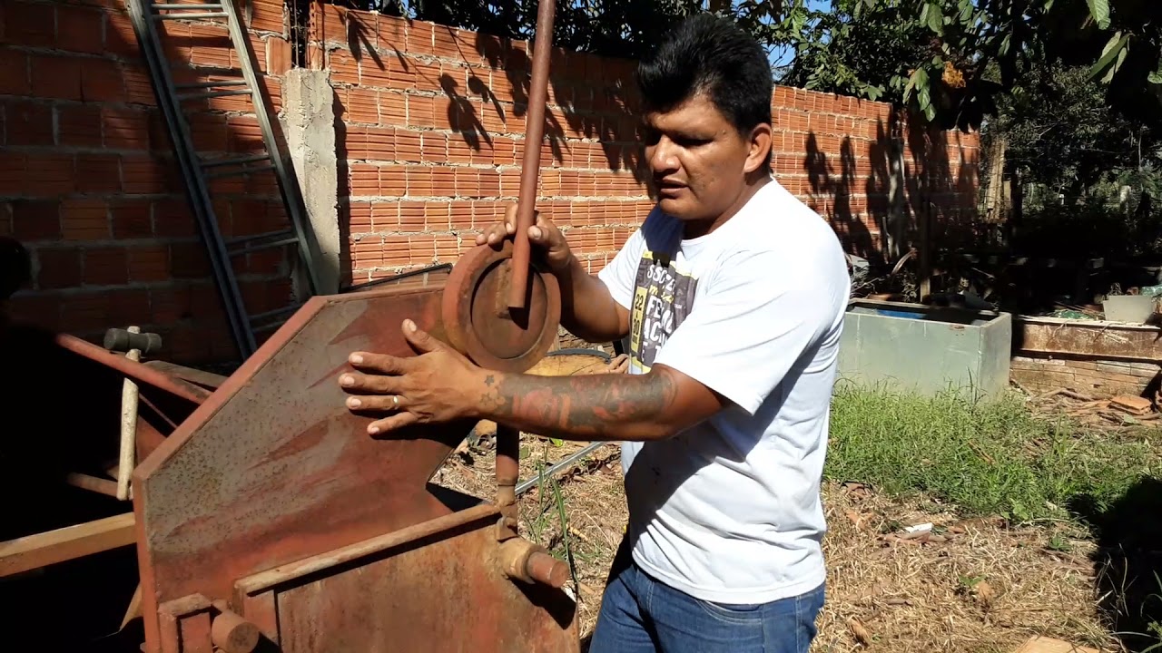 Viradeira de chapa artesanal de 3mt em chapa de 1/4