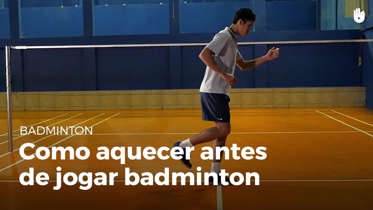 Aquecimento antes da partida | Badminton