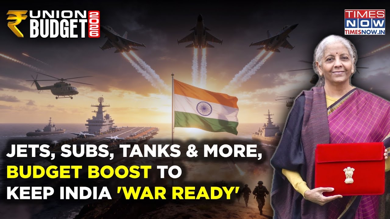 Budget 2026: 5th Gen Fighter Jets To Subs, Inside Big Defence Boost To Solidify India's War Prowess