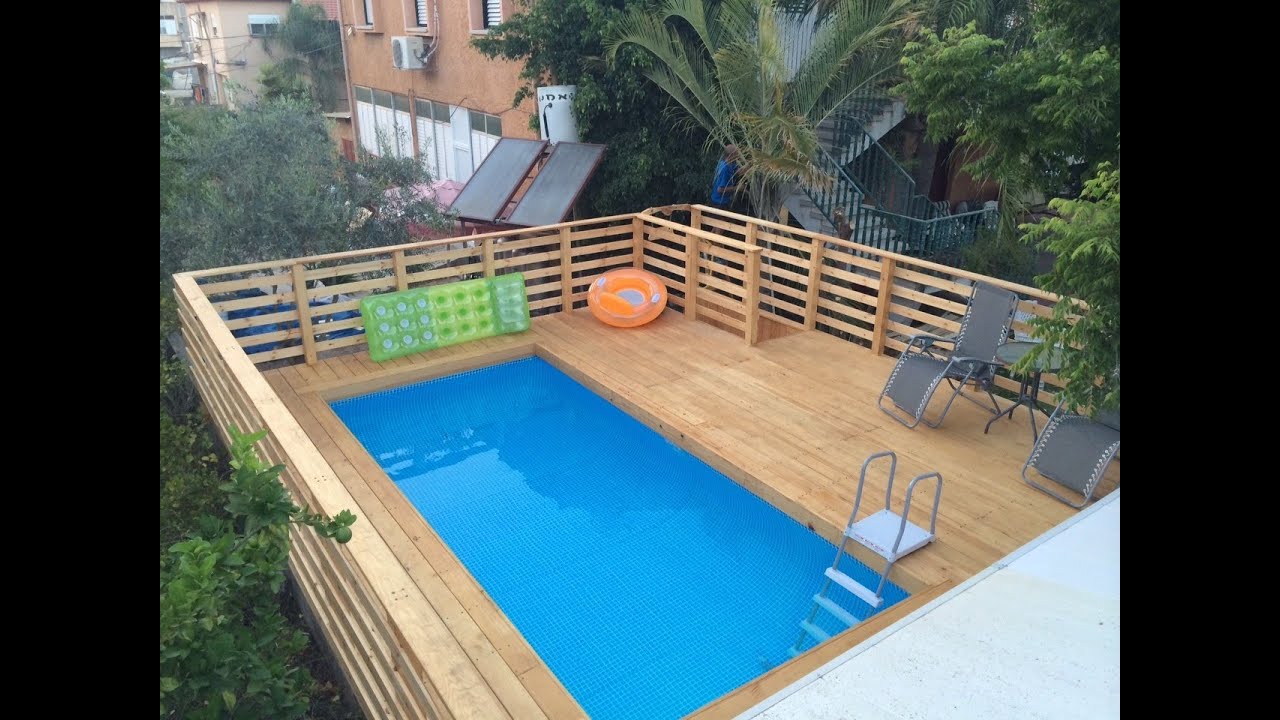 פרוייקט בריכת אינטקס 2014 - Intex pool Project