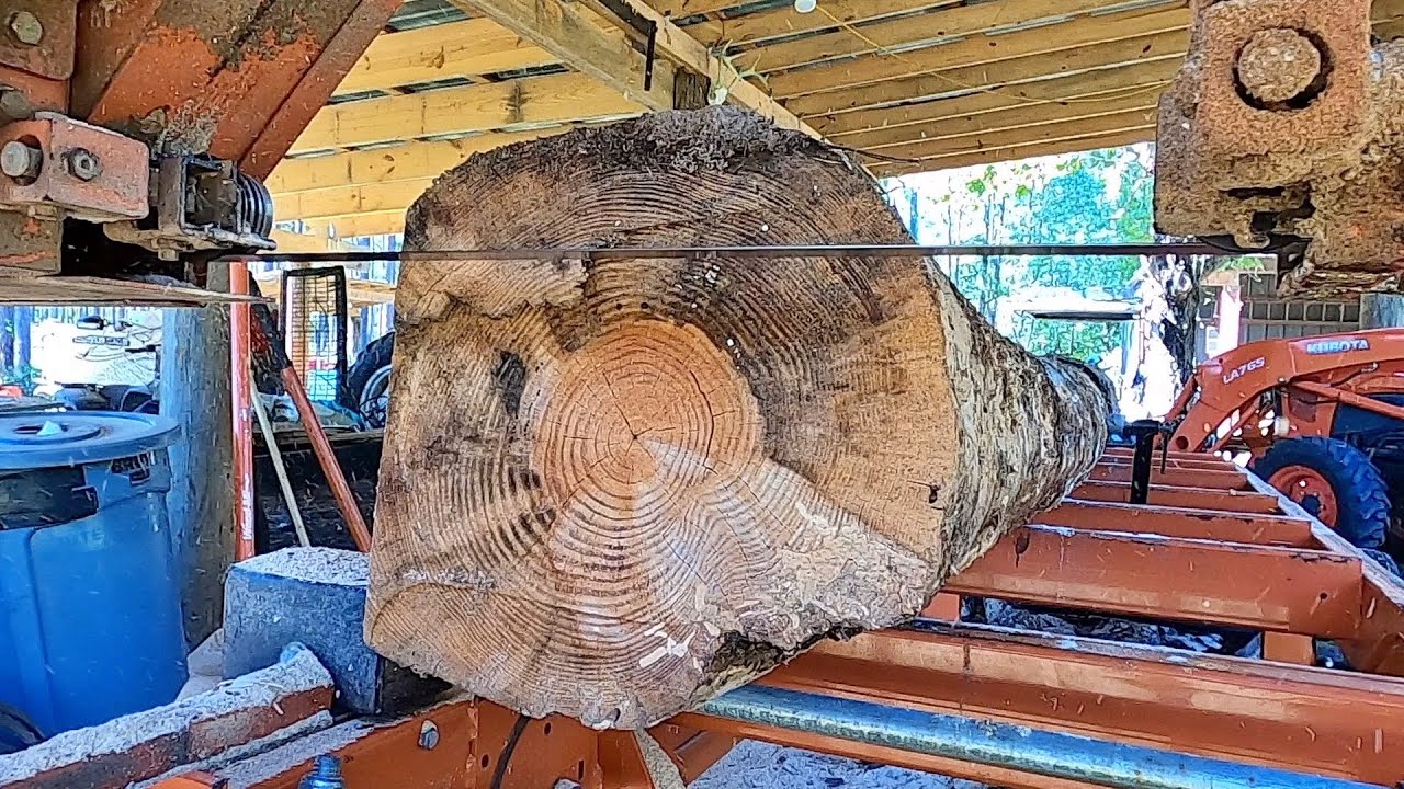 Old Fashioned Homemade Lumber