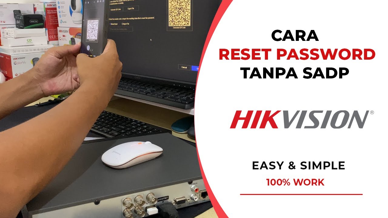 [TERBARU] Cara Reset Password DVR Hikvision Tanpa SADP Tool