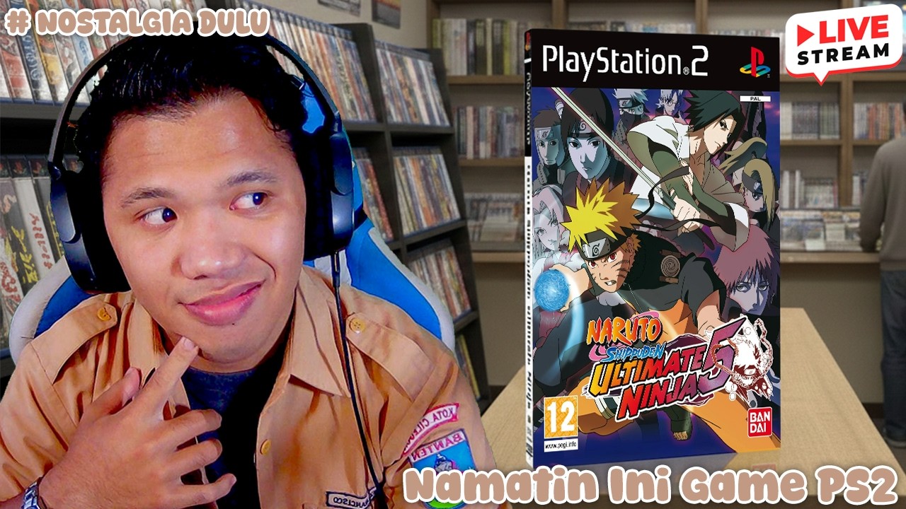 Main Naruto PS2 Sampai Tamat — Ultimate Ninja 5 Nostalgia (LIVE)