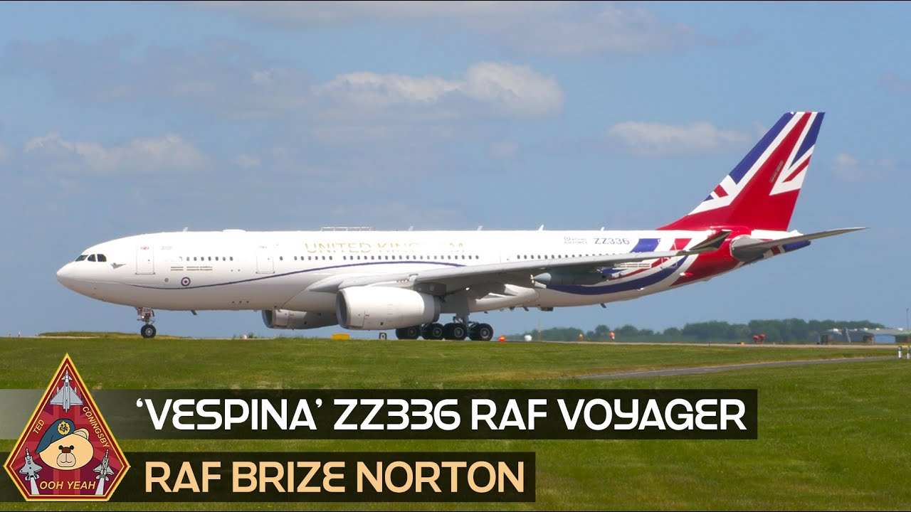MEET VESPINA THE RAF MULTI ROLE TANKER TRANSPORT VIP AIRCRAFT • ZZ336  RAF BRIZE NORTON