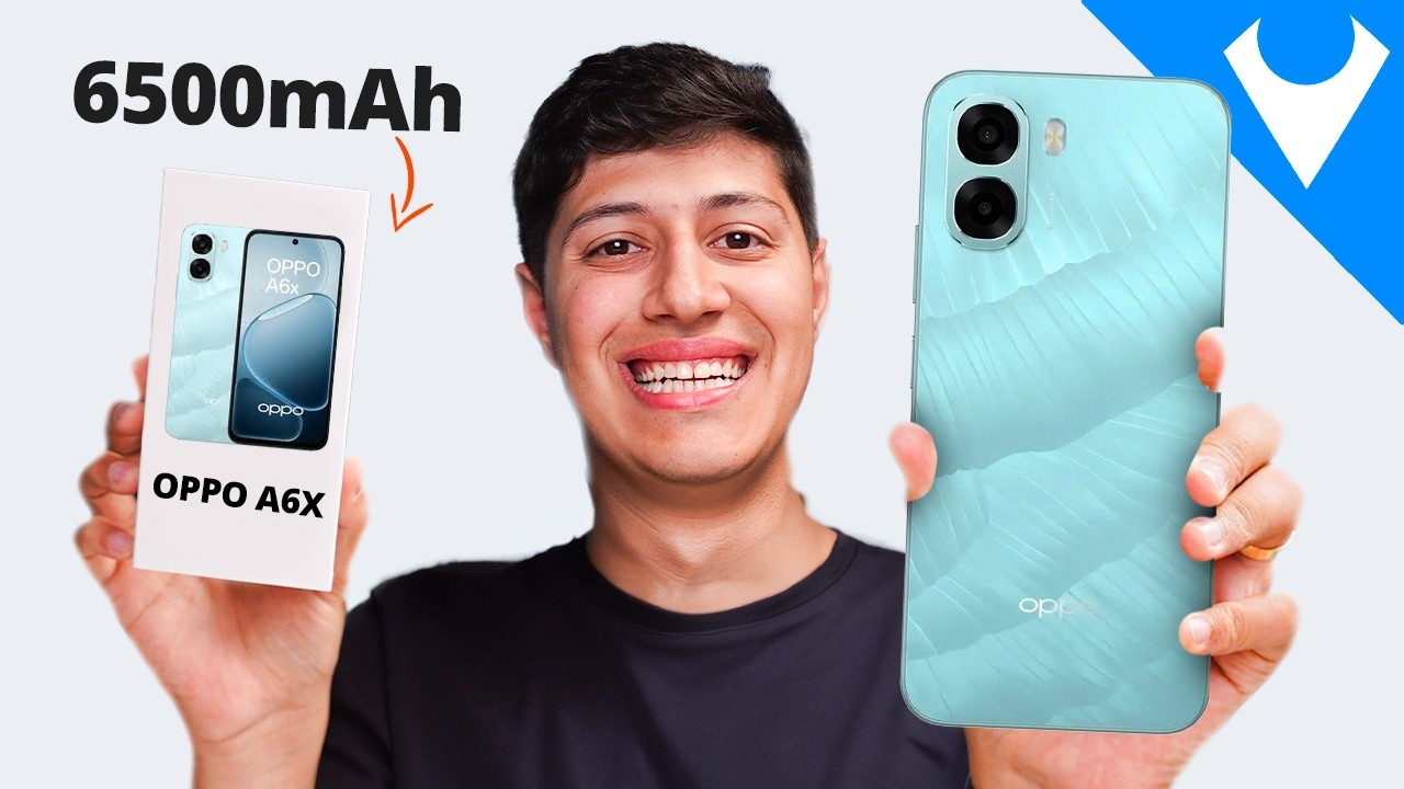 Chegou! novo OPPO A6X com 6500mAh de BATERIA! UNBOXING