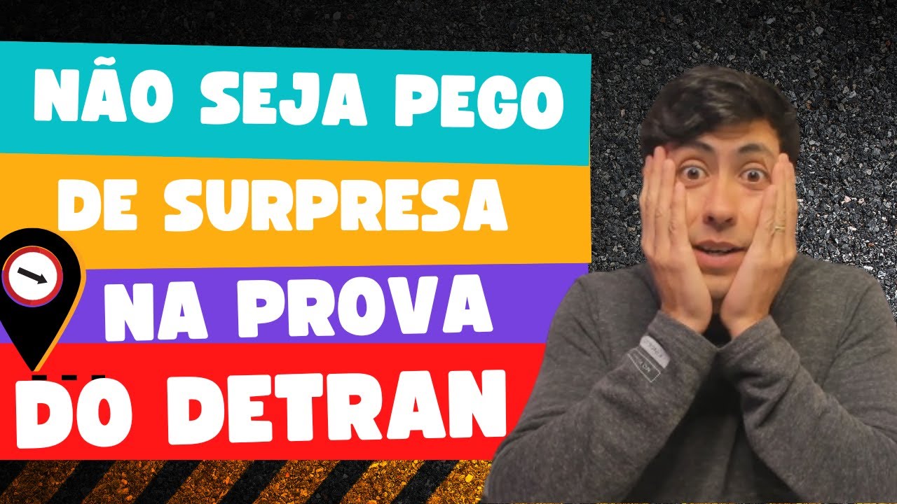 SIMULADO DO DETRAN QUESTÕES mais cobradas na prova do DETRAN 