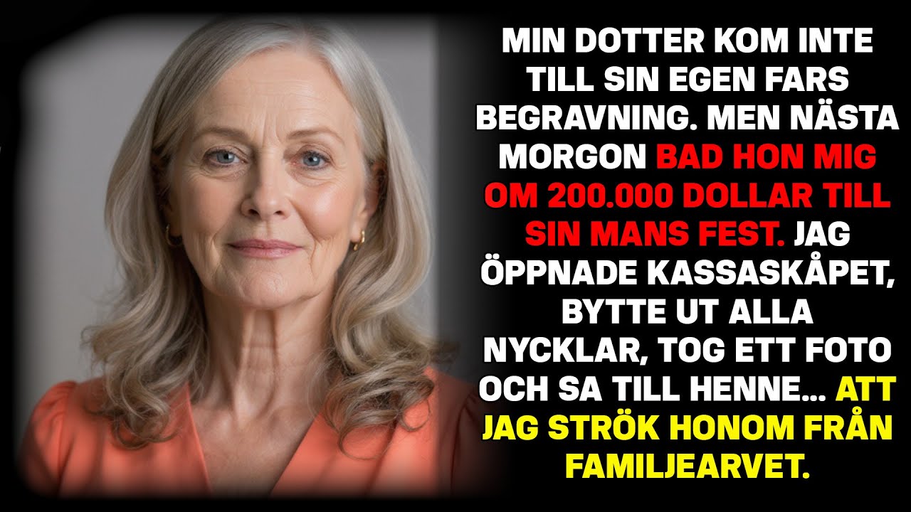 Min dotter kom inte på sin fars begravning, men bad om $200k till sin mans födelsedag..