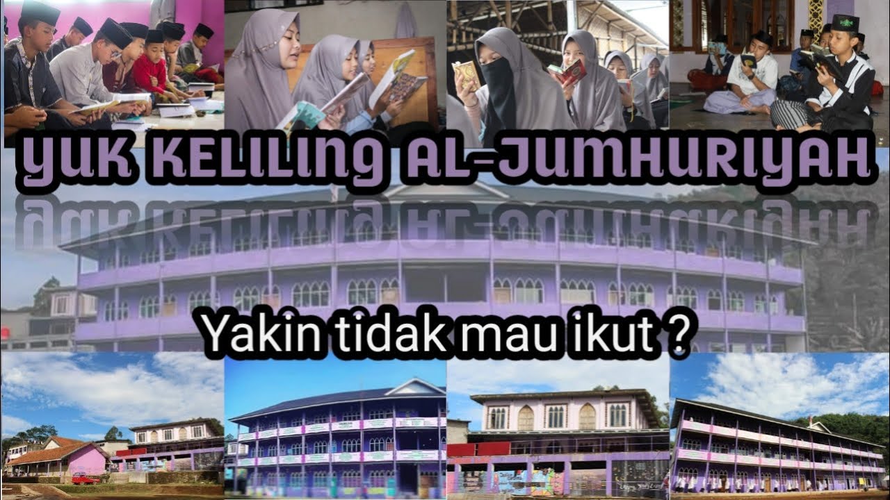 INTIP YUK || Keliling Pondok Dipagi hari di AL-JUMHURIYAH