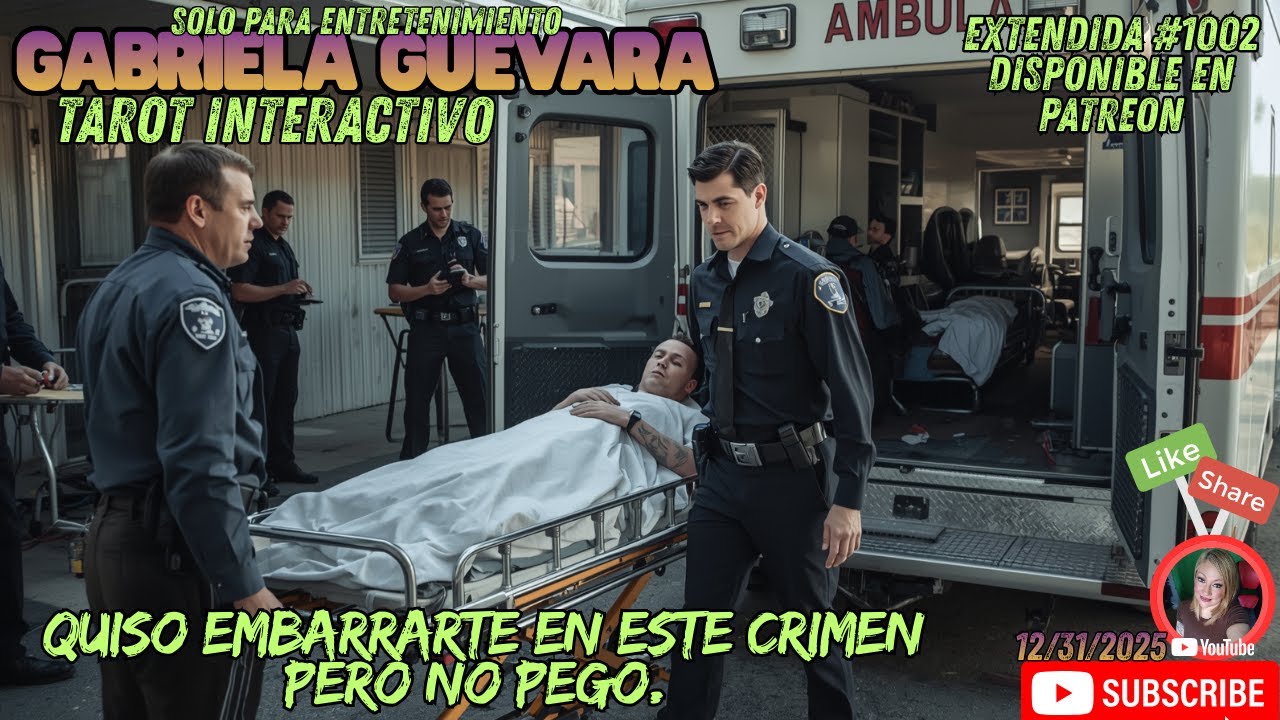 Quiso embarrarte en este crimen pero no pego. EXTENDIDA #1002