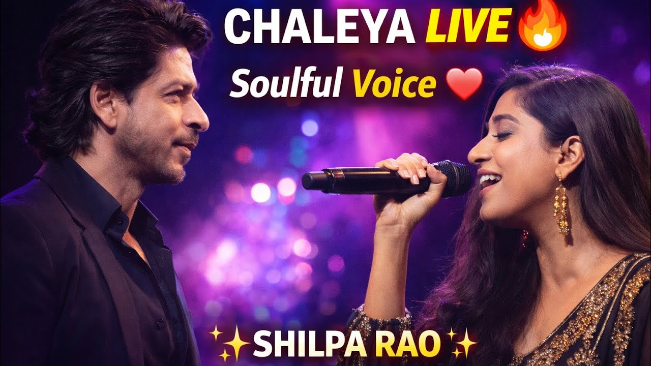 CHALEYA | SHILPA RAO | LIVE PERFORMANCE | JAWAN | DopaMine