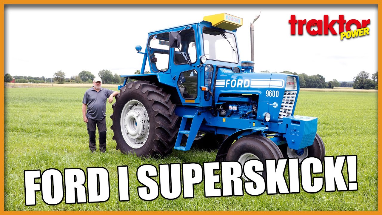 FORDDRAGARE I NYSKICK – Renoverad Ford 9600