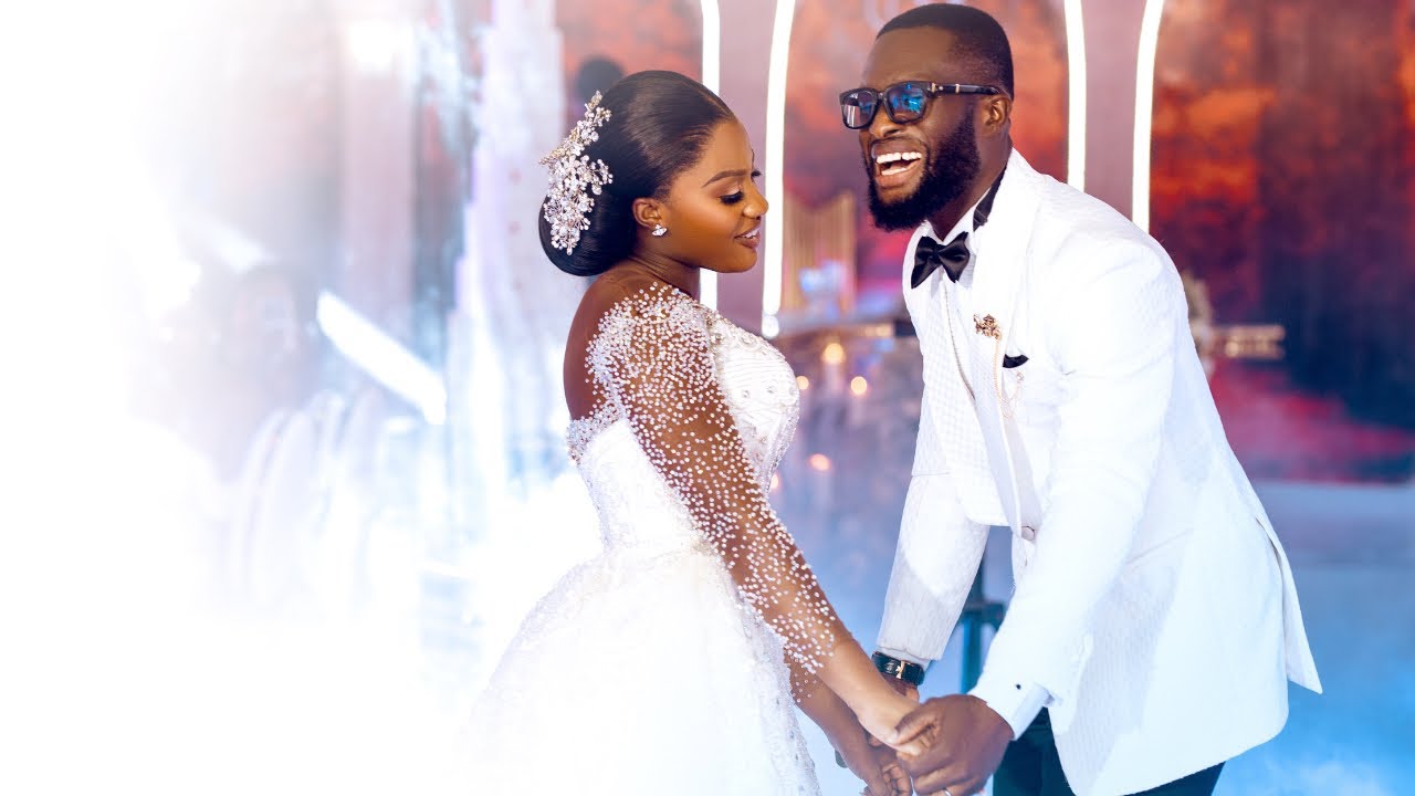 JOSEPH AND JENNIFER'S WHITE WEDDING IN GHANA #TheJaysForeverLove