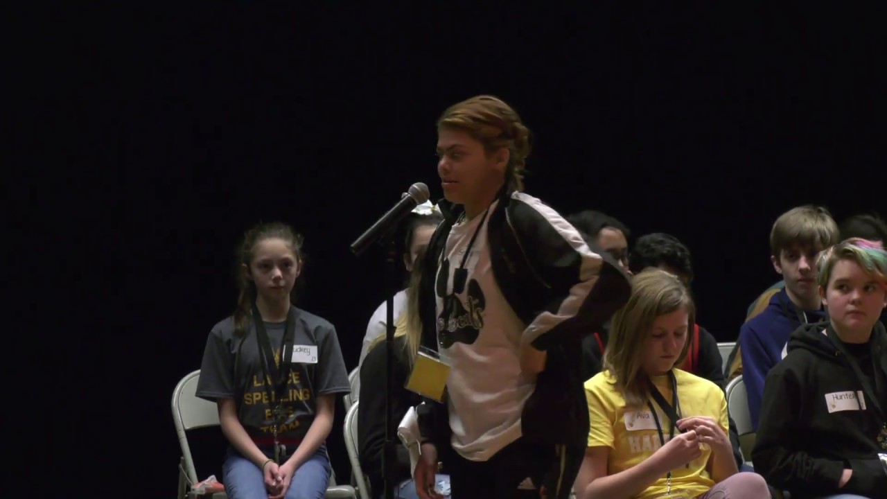 KUSD Middle School Spelling Bee - 2020