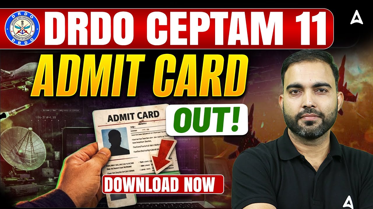DRDO CEPTAM 11 Admit Card 2026 Out 🔥 | Direct Download Link & Exam Date Update #DRDO #admitcardout