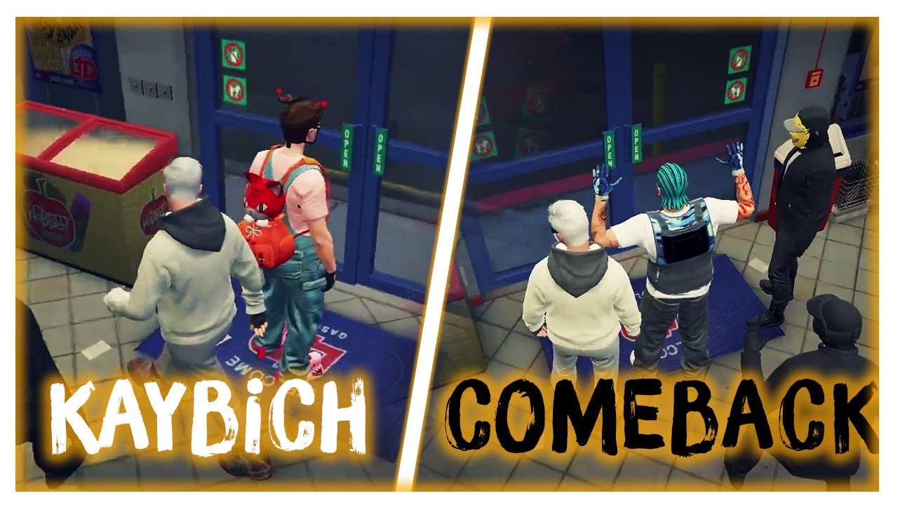 Kaybich comeback 2 phi vụ cùng 2 bạn mới - GTA5RP Mixicity